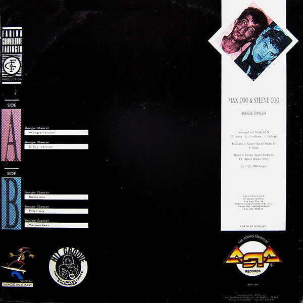 Release: Boogie Dancer-Vinyl-Italy-1990-ARD 1097-909196