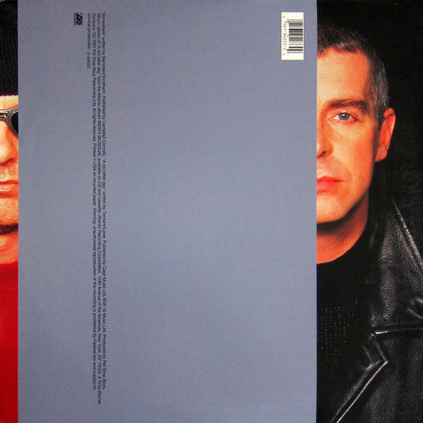 Master Release: Somewhere by Pet Shop Boys