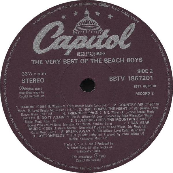 The Very Best Of The Beach Boys (Volume 2)