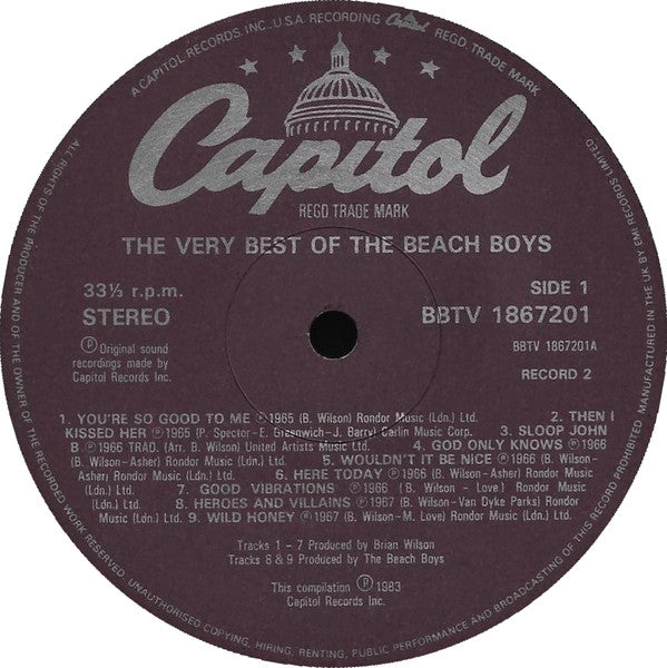 The Very Best Of The Beach Boys (Volume 2)