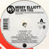 Missy Elliott - We Run This / Irresistible Delicious (12
