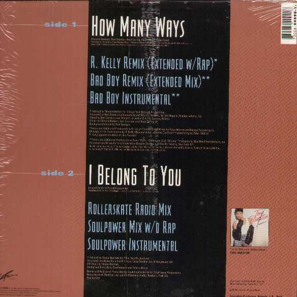 Release: I Belong To You / How Many Ways-Vinyl-US-1994-73008-24090-1-696035