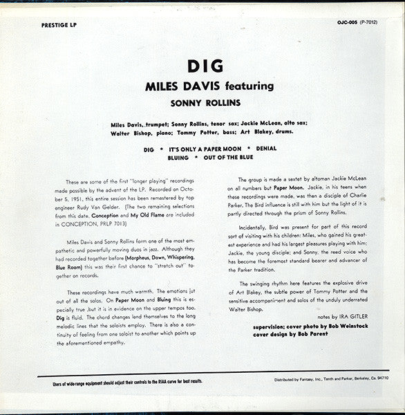Release: Dig-Vinyl-US-1982-OJC-005, P-7012-512335