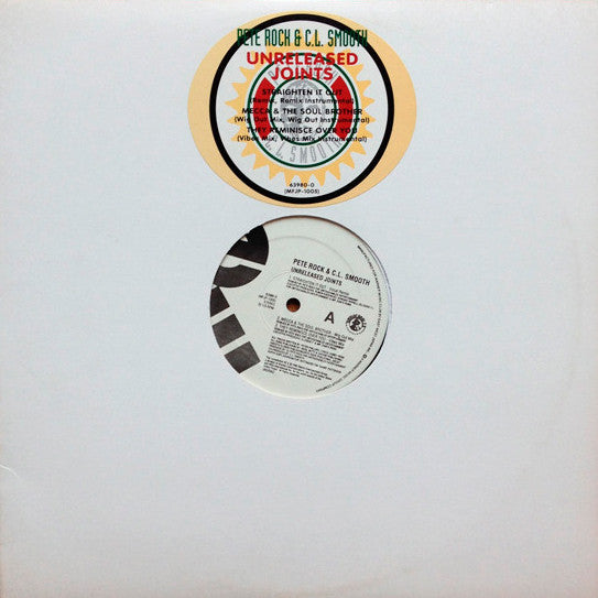 Master Release: Unreleased Joints by Pete Rock & C.L. Smooth