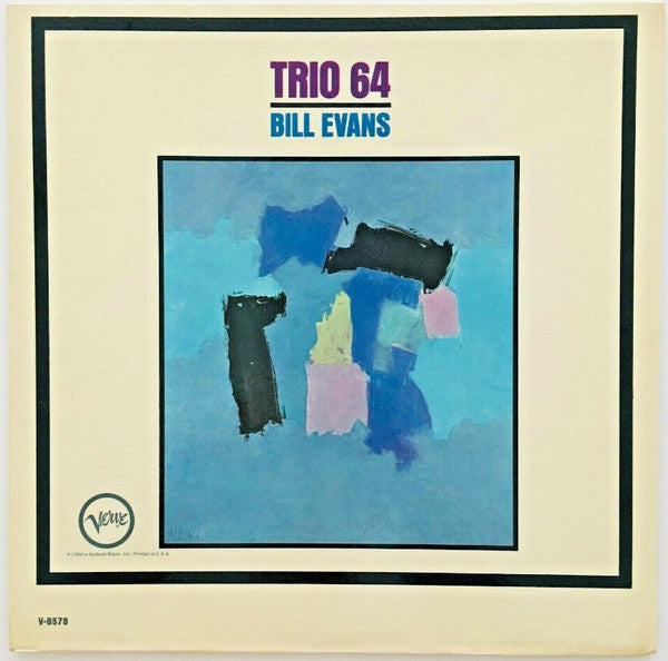 Release: Trio 64-Vinyl-US-1964-V-8578, V/V6-8578-372456
