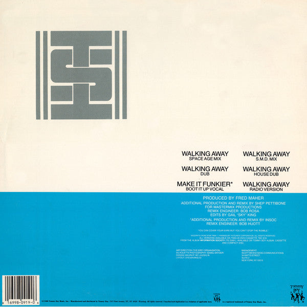 Master Release: Walking Away by Information Society