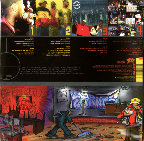 Release: Lyricist Lounge (Volume One)-Vinyl-US-1998-RWK 1129-1-399643