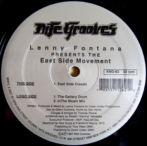 Master Release: Inner City by Lenny Fontana