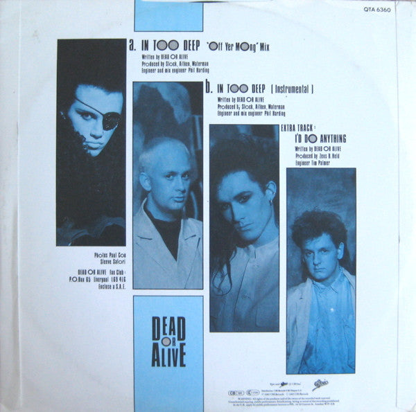 Master Release: In Too Deep by Dead Or Alive