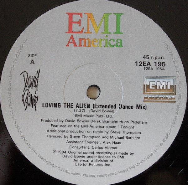 Loving The Alien (Extended Dance Mix)