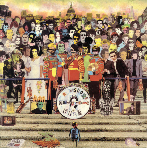 Release: Burning Ambitions: A History Of Punk-Vinyl-UK-1982-D RED 3-424574