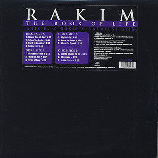 Release: The Book Of Life (Eric B. & Rakim's Greatest Hits)-Vinyl-US-1997-U2-53117, U2 53117-347861