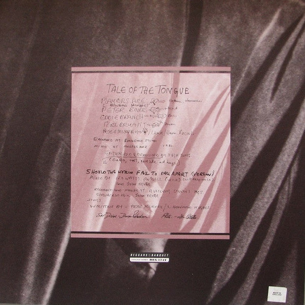 Release: Tale Of The Tongue-Vinyl-UK-1986-BEG 174T-590828