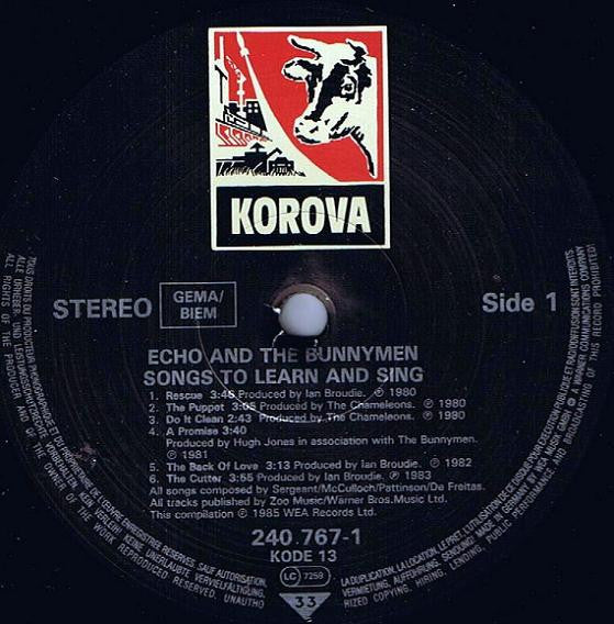 Songs To Learn & Sing