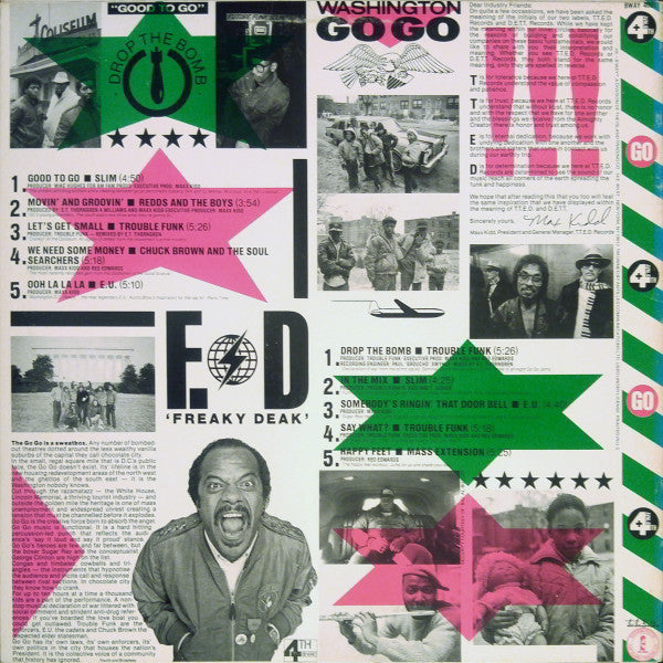 Release: Go Go Crankin'-Vinyl-US-1985-BWAY 4001, BWAY-4001-510198
