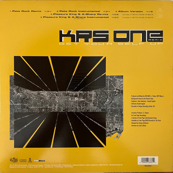 Master Release: Get Your Self Up (Remix) by KRS-One