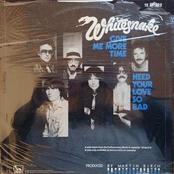 Master Release: Give Me More Time by Whitesnake