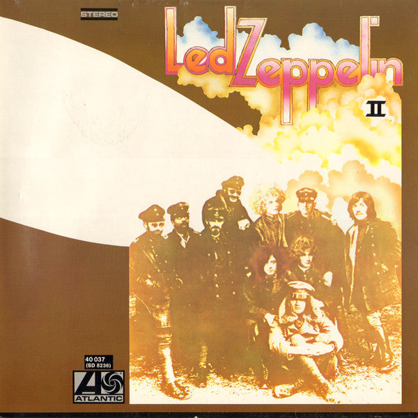 Release: Led Zeppelin II-Vinyl-Europe-None-40 037, K 40 037, SD 8236-772380