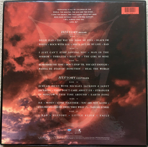 Release: History - Past, Present And Future - Book I-Vinyl, Box Set-US-1995-E3 59000-479381
