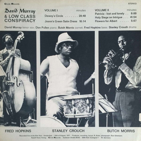 Master Release: Vol. I: Penthouse Jazz by David Murray & Low Class Conspiracy
