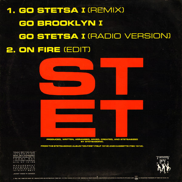 Master Release: Go Stetsa I by Stetsasonic