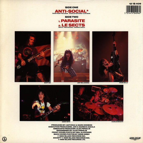 Master Release: Anti-Social by Anthrax
