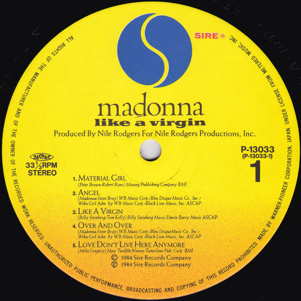 Like A Virgin = ライク・ア・ヴァージン