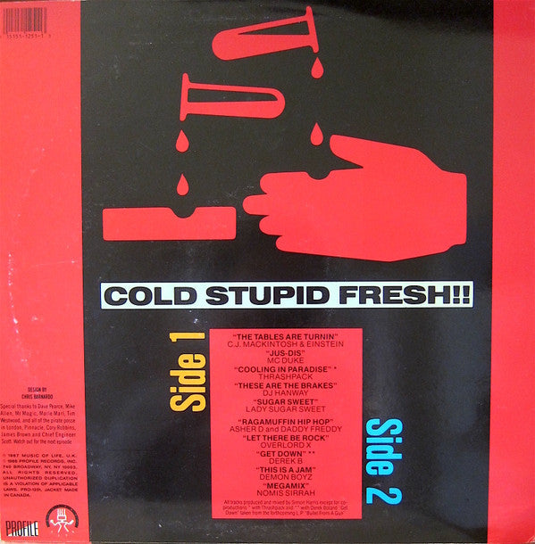 Release: Hard As Hell! Rap's Next Generation-Vinyl-US-1988-PRO-1251-492824