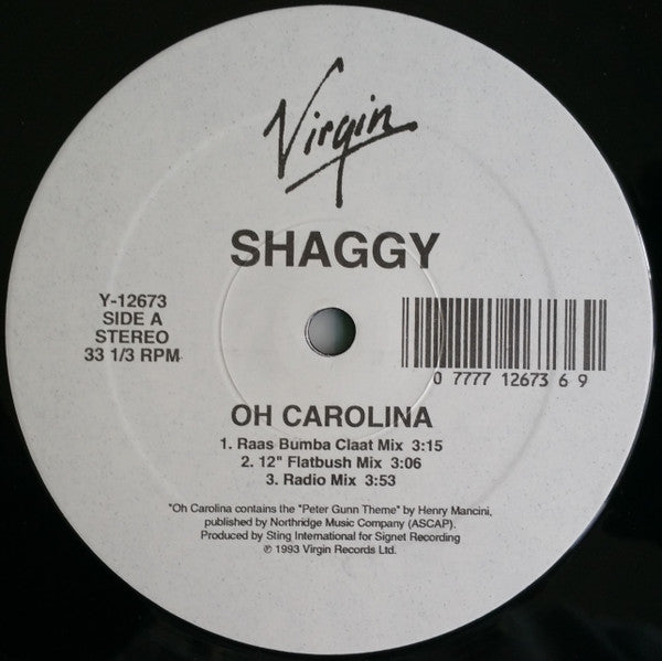 Master Release: Oh Carolina by Shaggy
