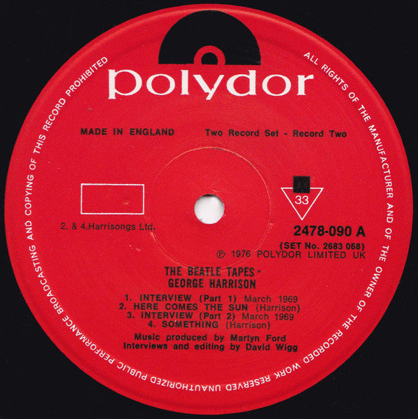 The Beatles Tapes From The David Wigg Interviews