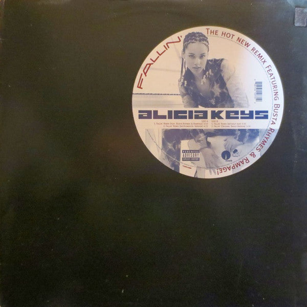 Release: Fallin'-Vinyl-US-2001-80813-21073-1, J1PV-21072-1, 74321 88559 1-370498