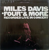 Miles Davis - 'Four' & More - Recorded Live In Concert (Vinyl, LP, Album, Reissue, Stereo) Very Good (VG) / Very Good (VG)