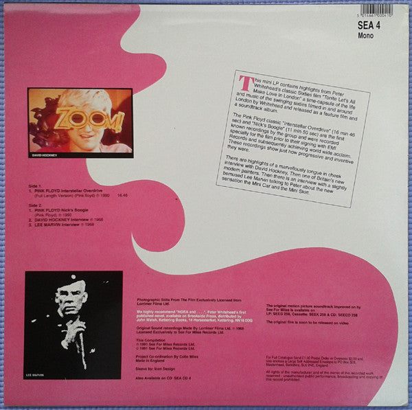 Release: Tonite Let's All Make Love In London ... Plus-Vinyl-UK-1991-SEA 4-402548