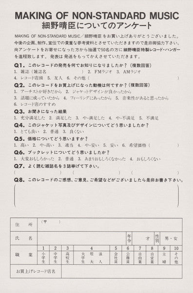 Making Of Non-Standard Music