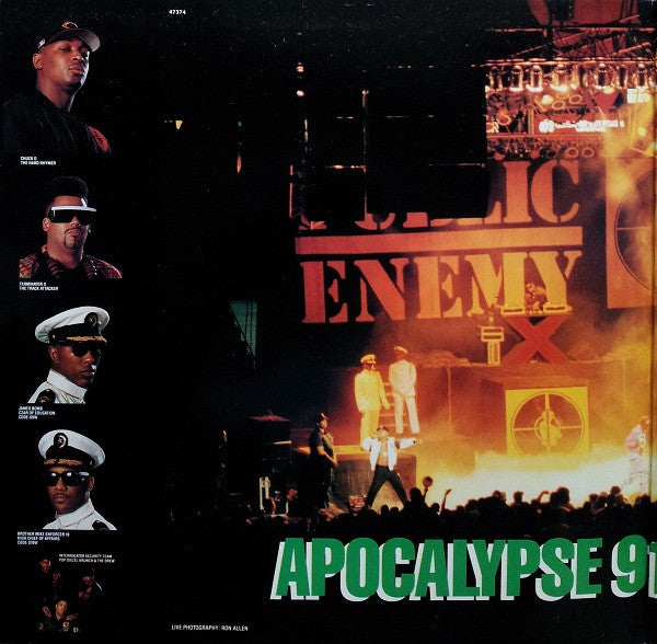 Release: Apocalypse 91... The Enemy Strikes Black-Vinyl-US-1991-C2 47374, C2 47374-576804