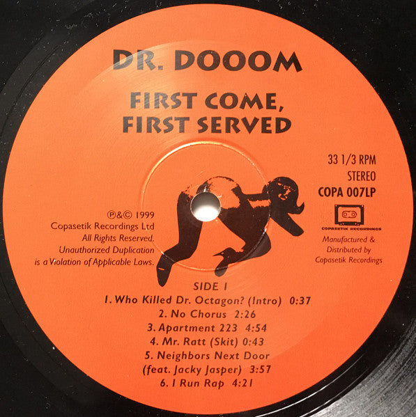 First Come, First Served