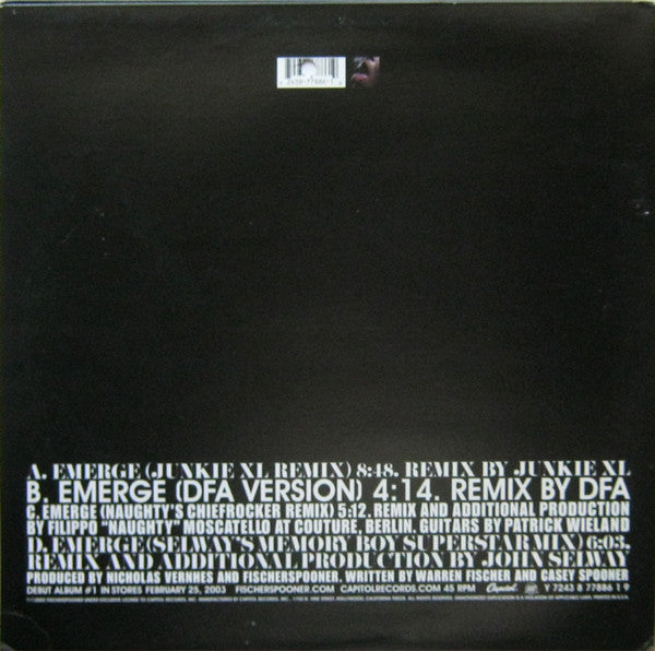 Release: Emerge-Vinyl-US-2002-Y 7243 8 77886 1 9-115469