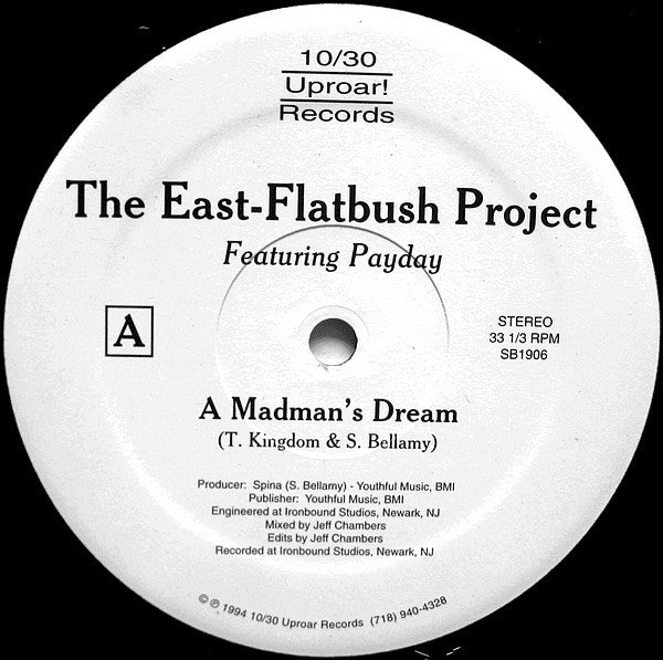 Release: A Madman's Dream / Can't Hold It Back-Vinyl-US-1994-SB1906-213198