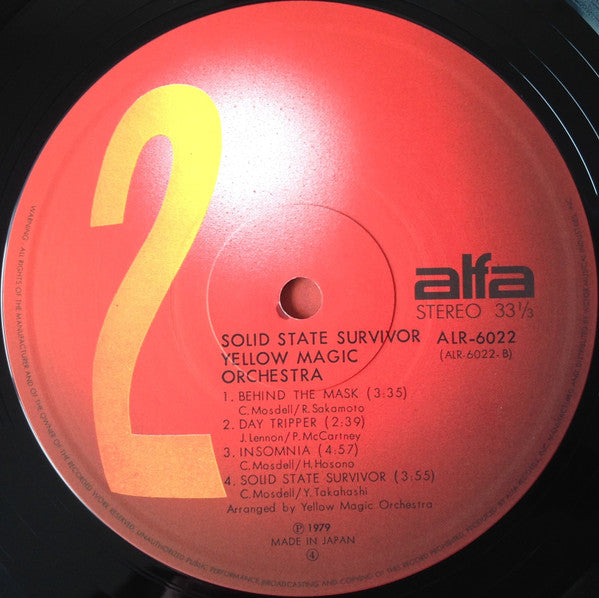 Solid State Survivor = ソリッド・ステイト・サヴァイヴァー