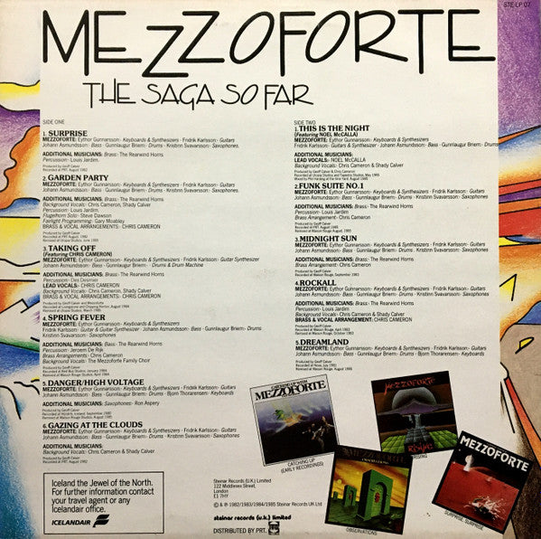 Release: The Saga So Far-Vinyl-UK-1985-STE LP07-925839
