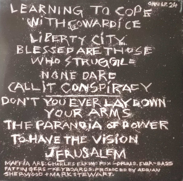 Release: Learning To Cope With Cowardice-Vinyl-Netherlands-1983-KMH 709222, KMH709222, ON-U L.P. 24-970481
