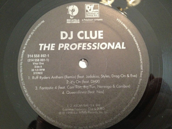 Master Release: The Professional by DJ Clue