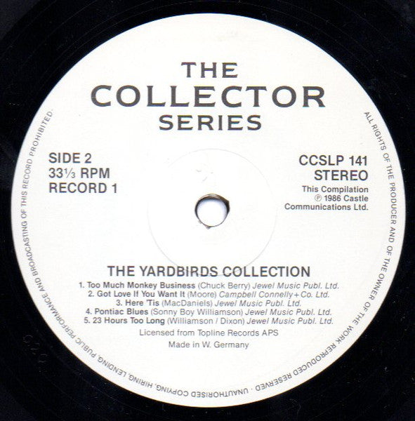 The Yardbirds Collection
