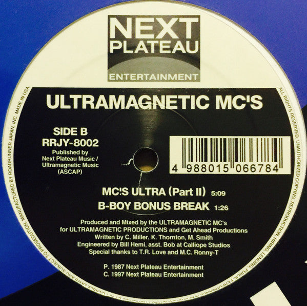 Traveling At The Speed Of Thought / MC's Ultra (Part II)