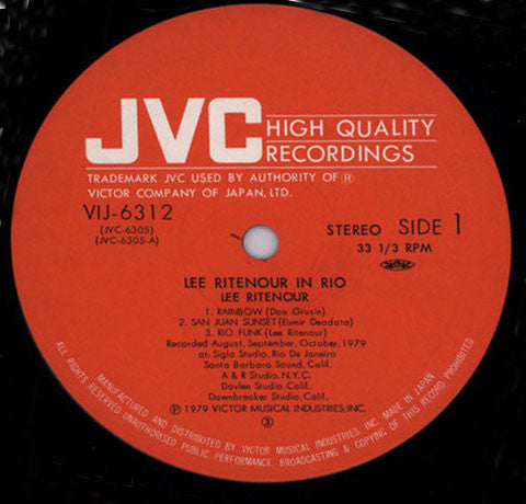 Lee Ritenour In Rio