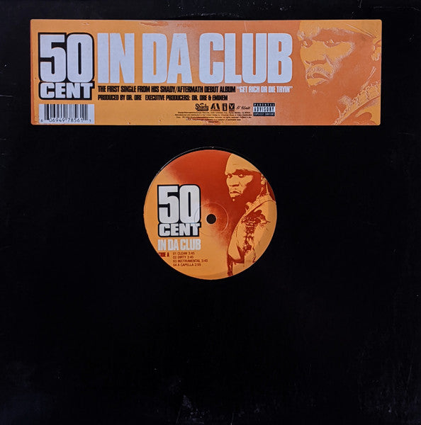 Release: In Da Club / Backdown-Vinyl-US-2003-0694978561, 0694978561, INTR-10895-1, 0694978561, 0694978561-505499