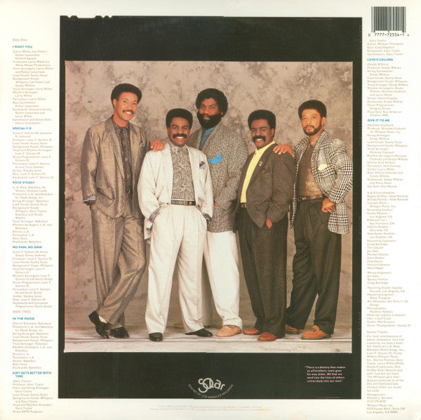 Release: Just Gets Better With Time-Vinyl-US-1987-ST-72554-507295