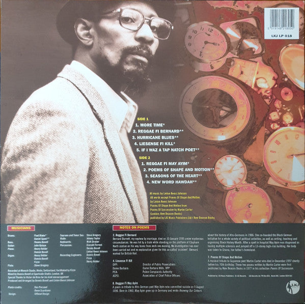 Master Release: More Time by Linton Kwesi Johnson