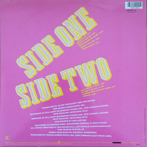 Release: Rejuvenation-Vinyl-Germany-None-922 200-1-771632
