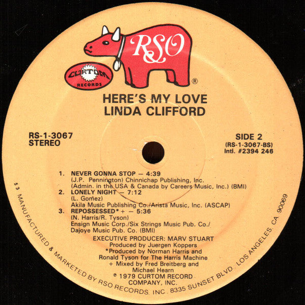 Master Release: Here's My Love by Linda Clifford